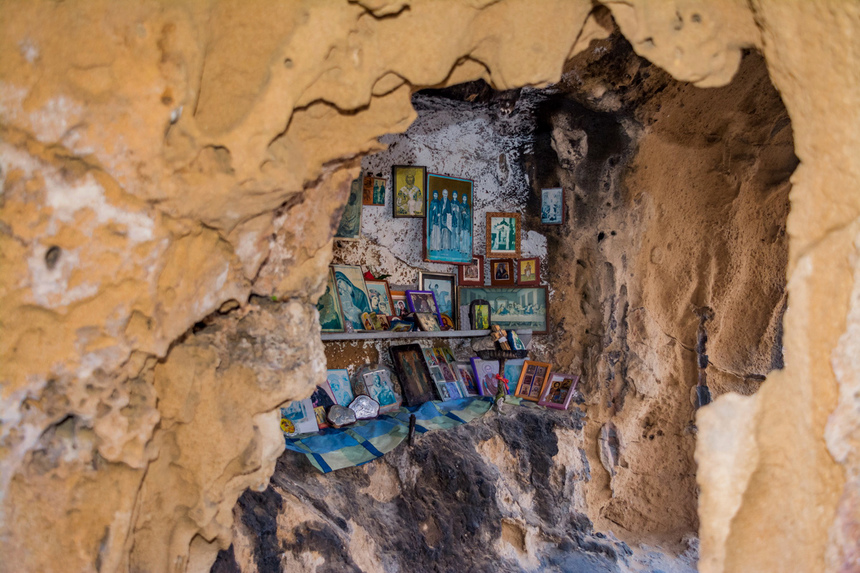 Секретная пещера покровителя всех влюбленных пар в Пафосе : фото 23