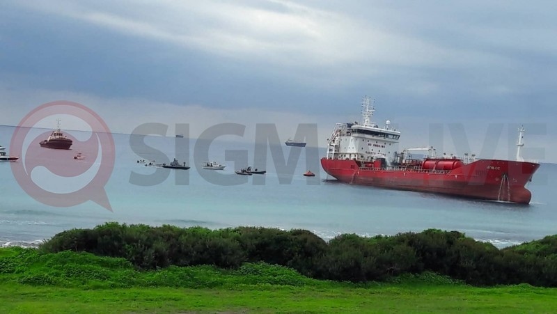 На Кипре взорвался танкер перевозящий газ (Фото и Видео): фото 5