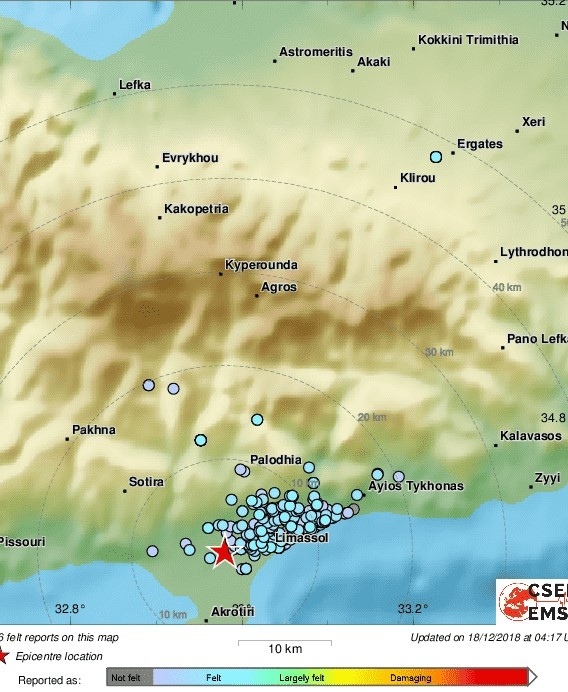Покой нам только снится: ночью на Кипре произошло очередное землетрясение: фото 2