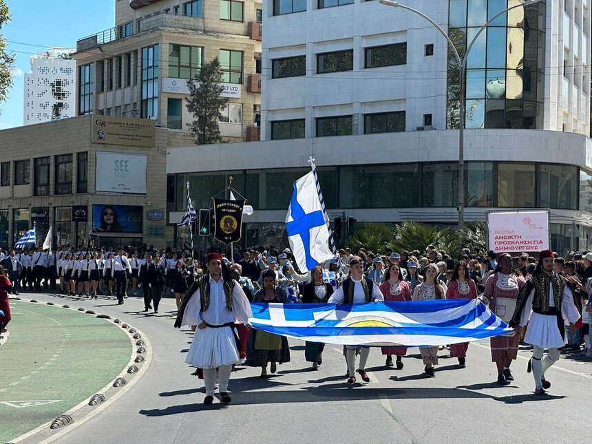 Кипр отпраздновал 25 марта парадами и торжествами!: фото 9