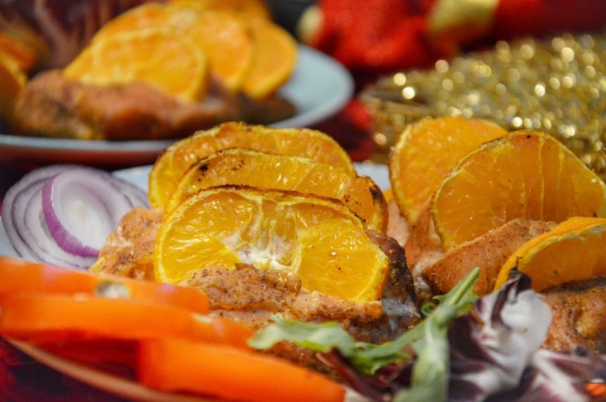 Новогодний рецепт филе индейки в мандариново-медовом маринаде: фото 7