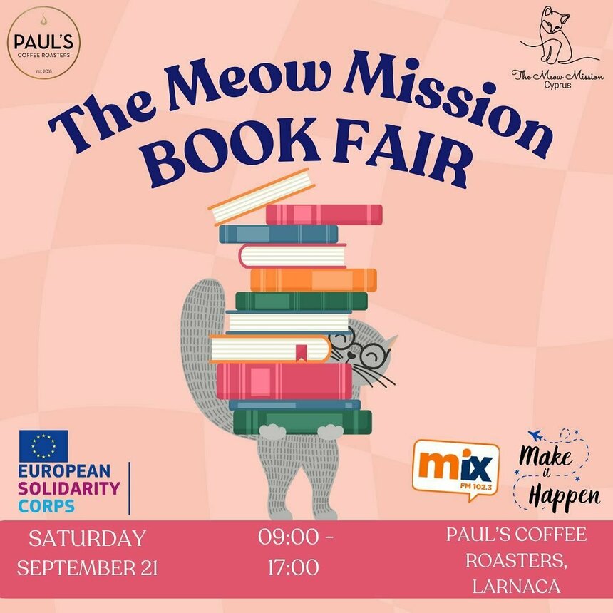В Ларнаке пройдет книжная ярмарка в поддержку кошек!: фото 2