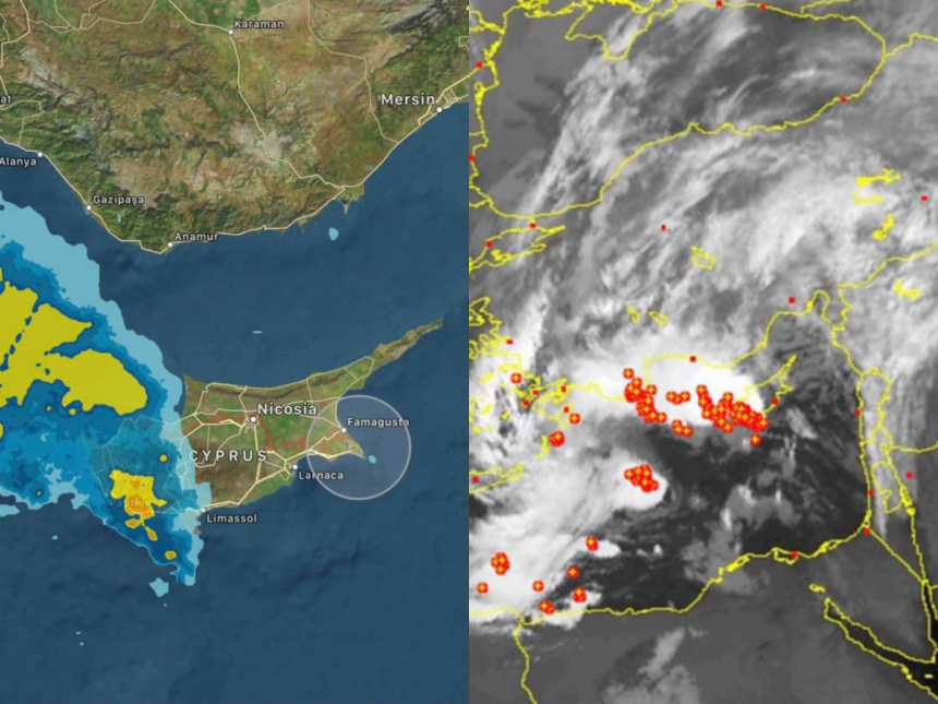 Что, опять? На смену "Пенелопе" на Кипр пришел циклон "Гайя": фото 2