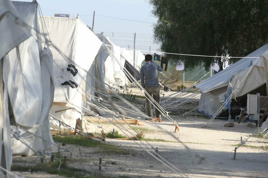 Лагерь беженцев на Кипре