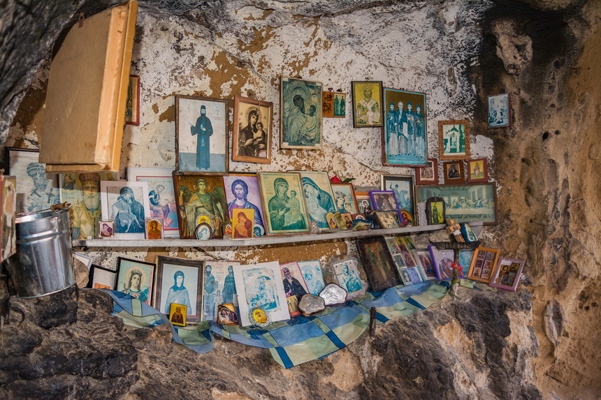 Секретная пещера покровителя всех влюбленных пар в Пафосе : фото 12