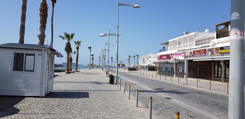 Пустота и безлюдные улицы Кипра: фото 34