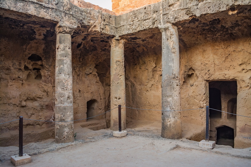 Гробницы Королей - одно из самых привлекательных мест в Пафосе: фото 46