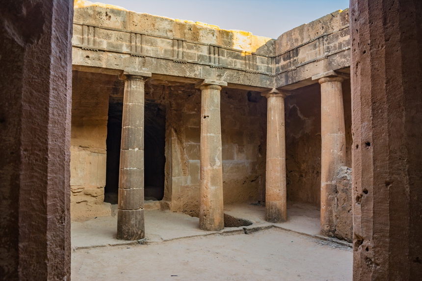 Гробницы Королей - одно из самых привлекательных мест в Пафосе: фото 26