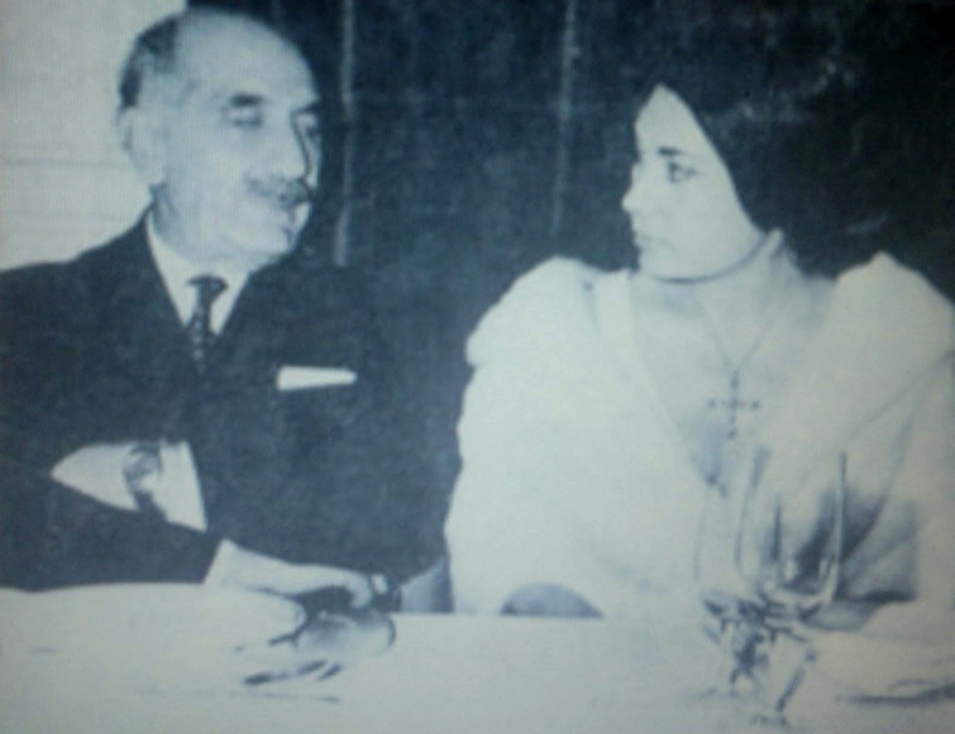 Зина Кантер де Тирас и Георгиос Гривас Дигенис
