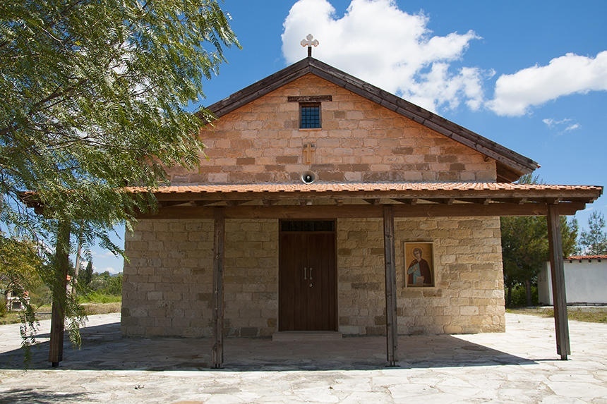 Часовня Святого Иоанна Русского в кипрской деревушке Вуни : фото 4