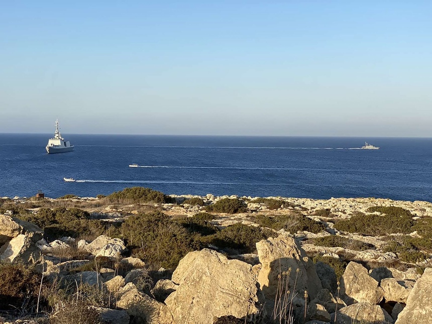 В акваторию Кипра зашел французский фрегат La Fayette: фото 2