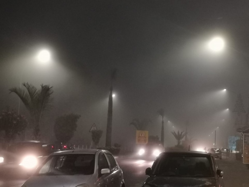 Лимассол этой ночью поглотил туман!: фото 2