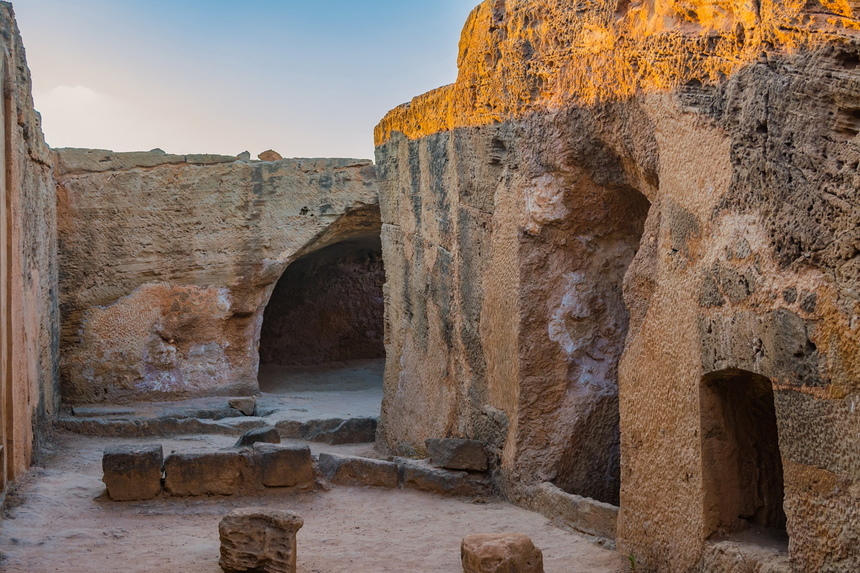 Гробницы Королей - одно из самых привлекательных мест в Пафосе: фото 61