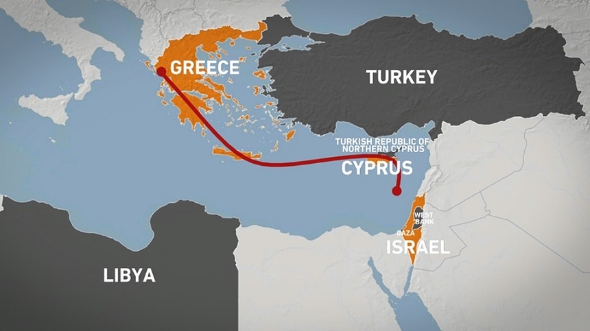 Кипр, Греция и Израиль сделали ставку на газовую трубу, а Турция - на войну : фото 2