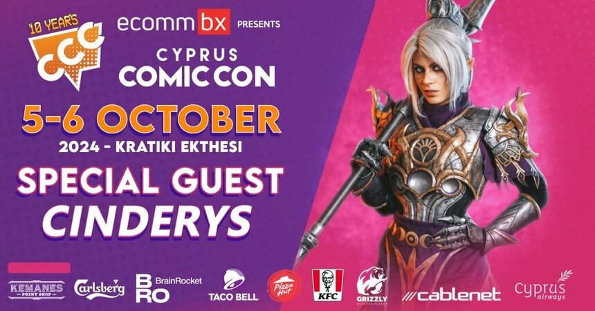 Организаторы Cyprus Comic Con 2024 объявили еще несколько громких имен участников конвенции: фото 5