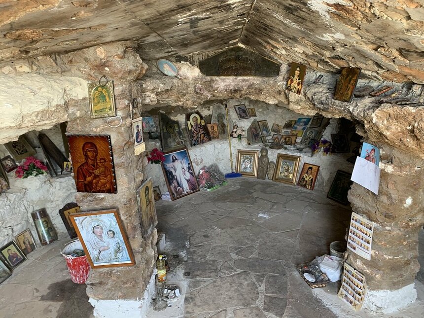 Пещерная часовня Богородицы Эвангелистрии в Ксилофагу: фото 7