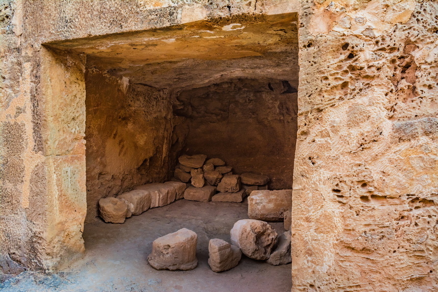 Гробницы Королей - одно из самых привлекательных мест в Пафосе: фото 58