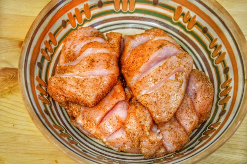 Новогодний рецепт филе индейки в мандариново-медовом маринаде: фото 13