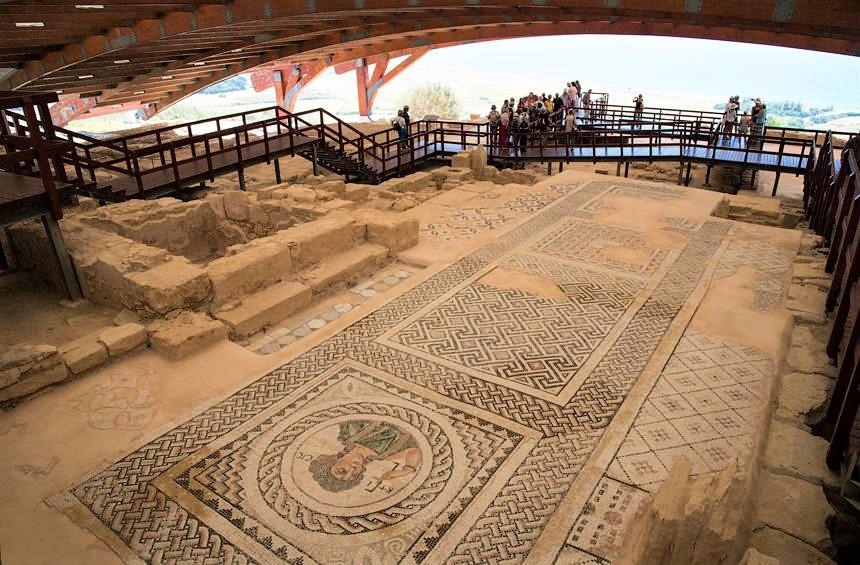 Мозаики древнего Куриона: Дом Евстолиоса в античном городе-госудастве на Кипре (Фото): фото 10