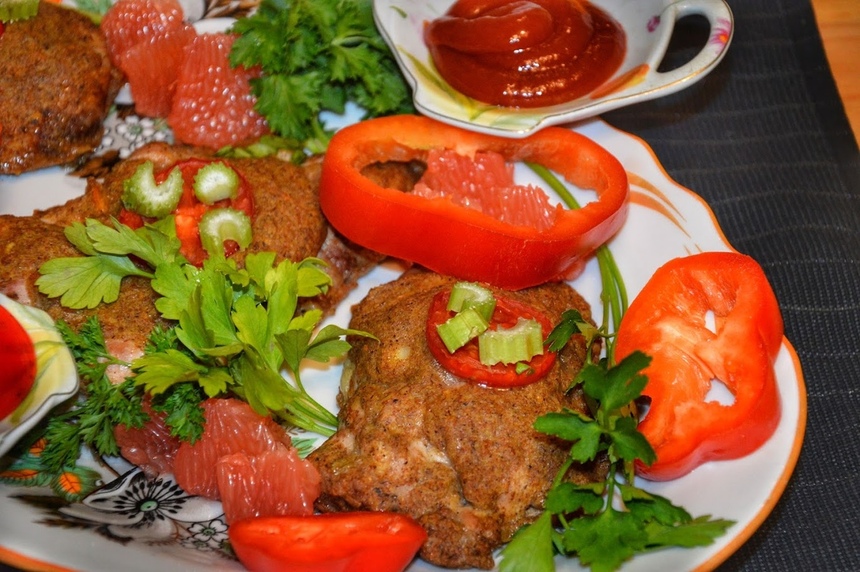 Полезная кухня Кипра. Нежная запеченная куриная грудка в маринаде из сочной кипрской хурмы: фото 29