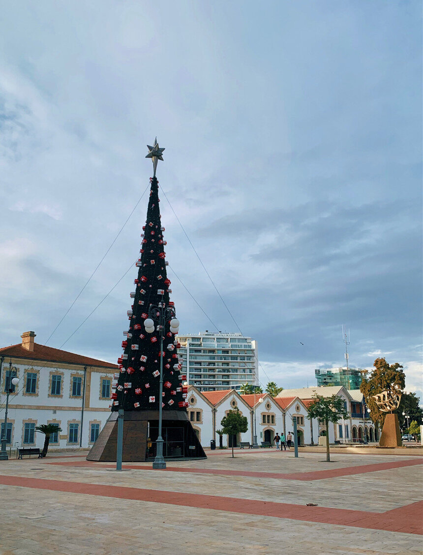 Кипр нарядный: рождественские елки никто не отменял: фото 16