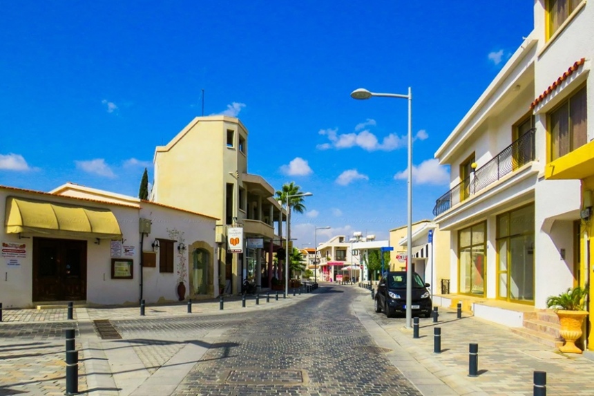 Улицы кипрской деревушки Кити