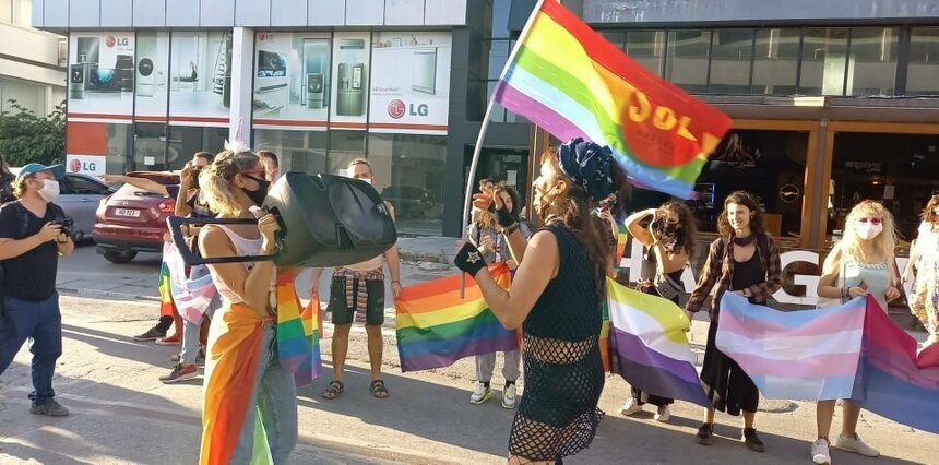 В северной части Никосии прошел ЛГБТ-парад: фото 10
