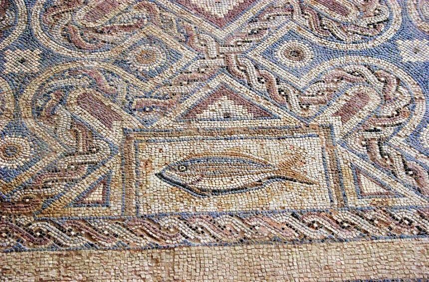 Мозаики древнего Куриона: Дом Евстолиоса в античном городе-госудастве на Кипре (Фото): фото 16