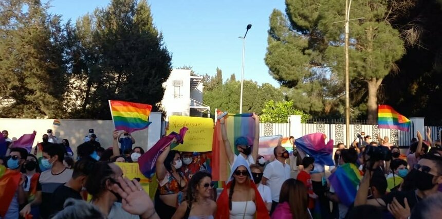 В северной части Никосии прошел ЛГБТ-парад: фото 9