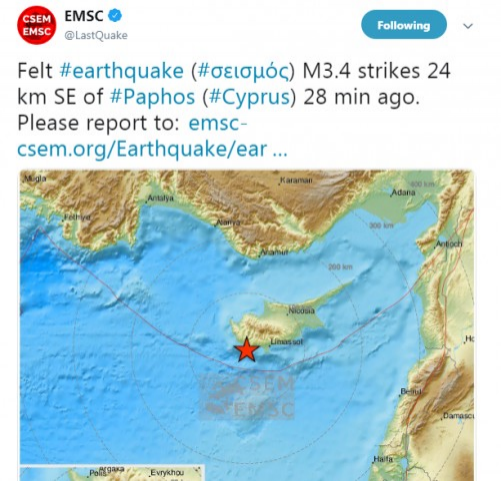 Ночью на Кипре было землетрясение: фото 2