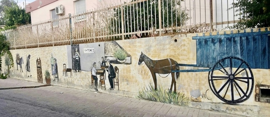 Деревни Кипра: как в Псимолофу рисуют на стенах: фото 3
