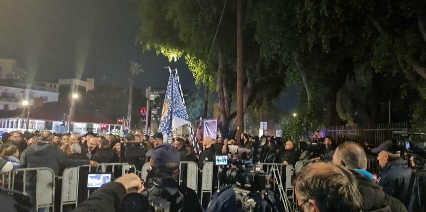В Никосии прошли протесты в поддержку наследия генерала Гриваса: фото 2