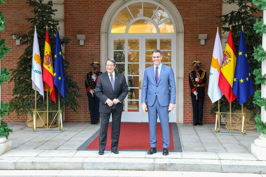 Президент Кипра встретился с королем Испании: фото 2