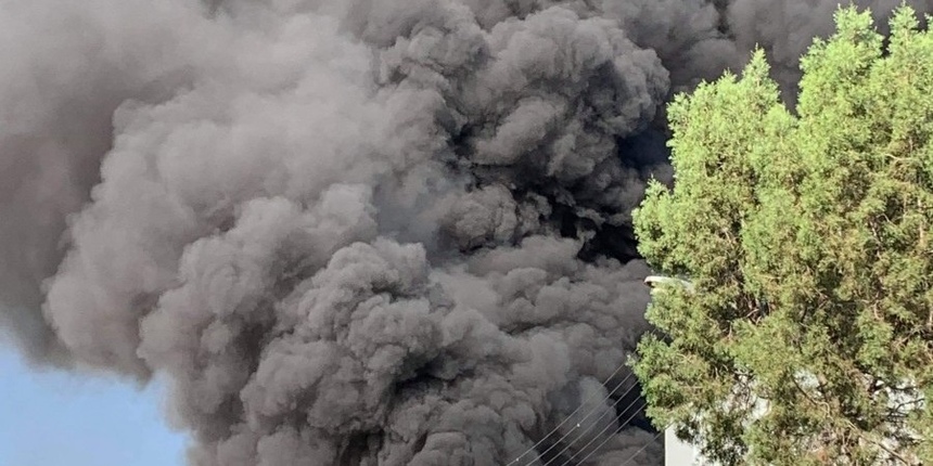 В Никосии тушат крупный пожар в промышленной зоне (обновлено): фото 4