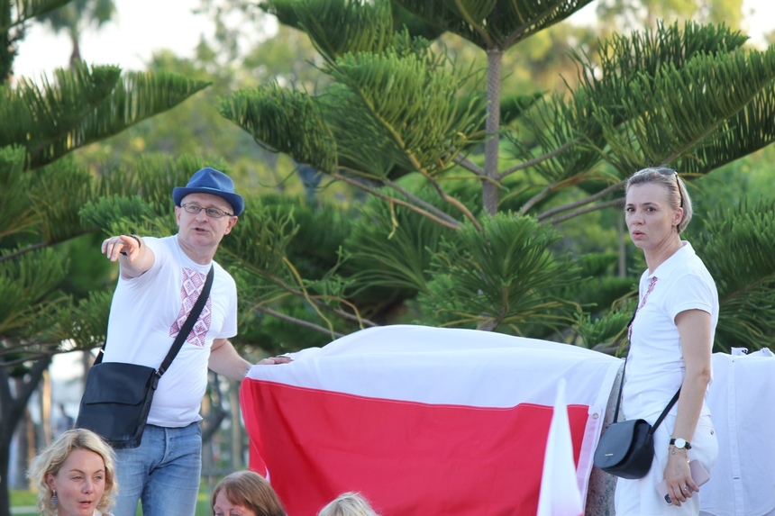 На Кипре прошли акции солидарности с жителями Беларуси: фото 22