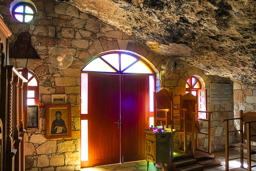 Пещерный храм кипрского святого Спиридона Тримифунтского: фото 14