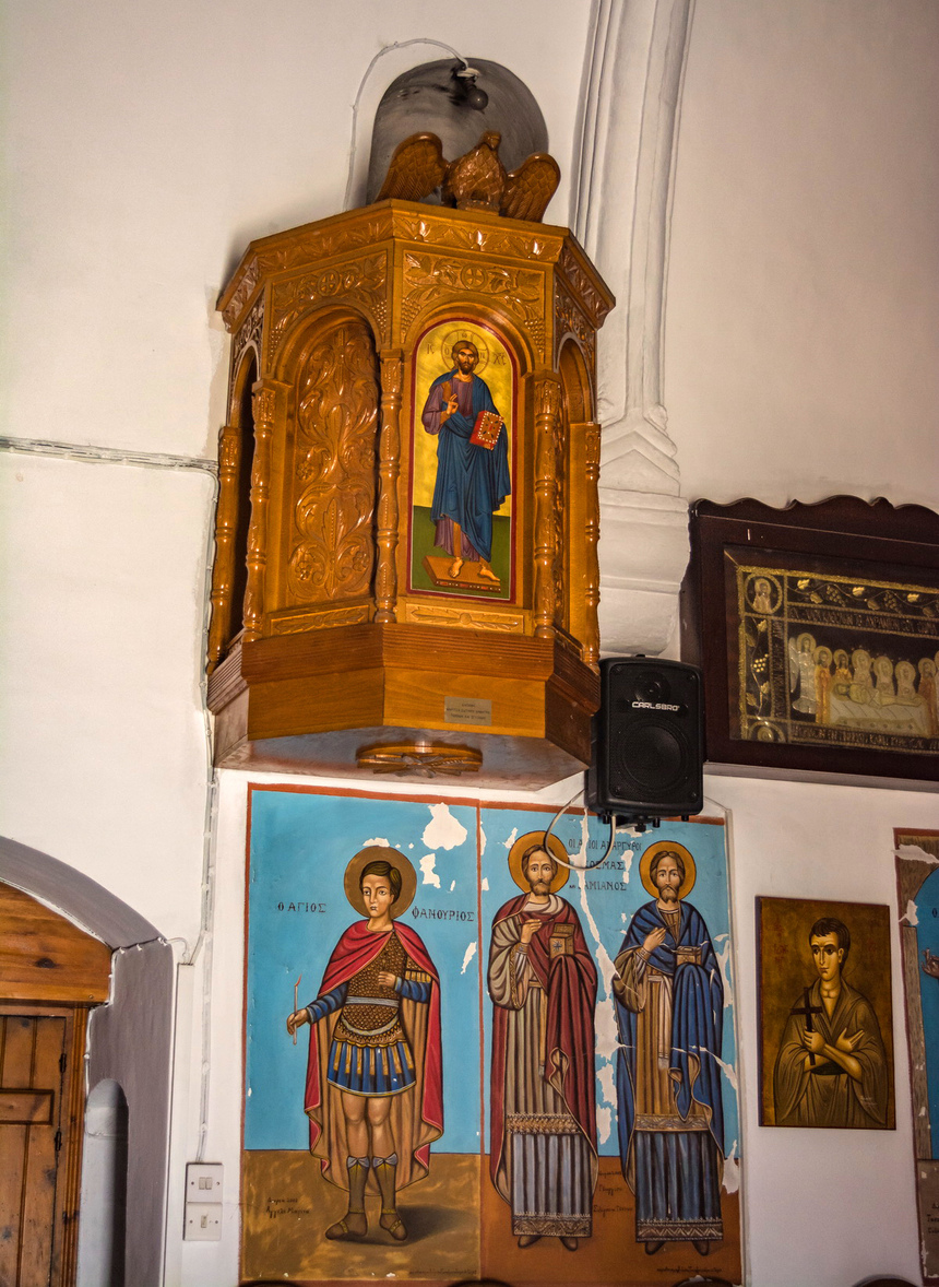 Церковь Святого Георгия в деревне Ахелия на Кипре: фото 51