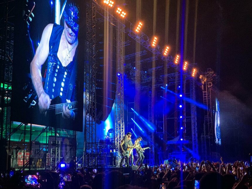 На концерте в Лимассоле легендарные Scorpions изменили текст песни 'Wind of change