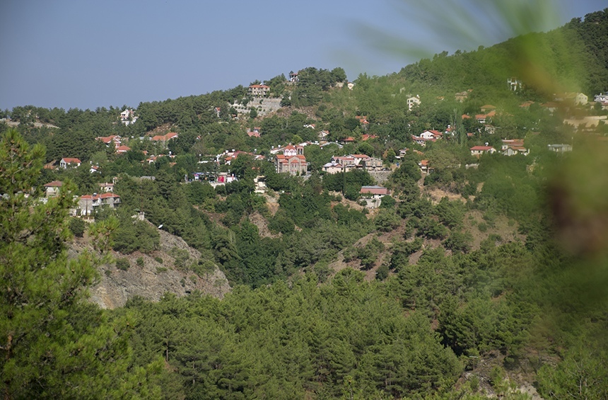 Деревня Платрес, Кипр.