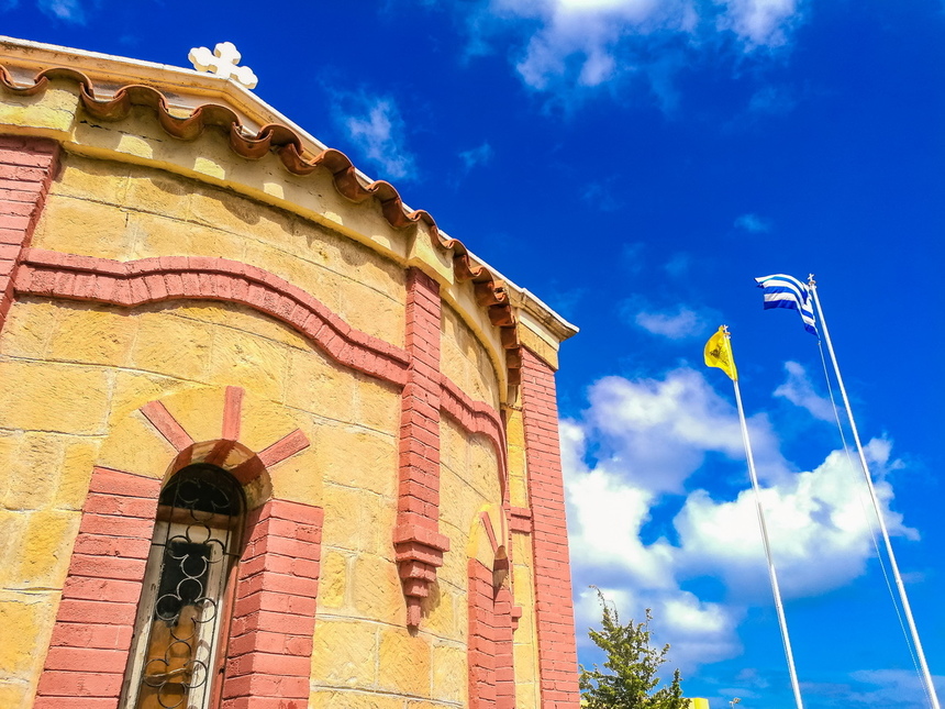 Часовня Святого Георгия в Хлораке и увековечение памяти кипрских бойцов: фото 19