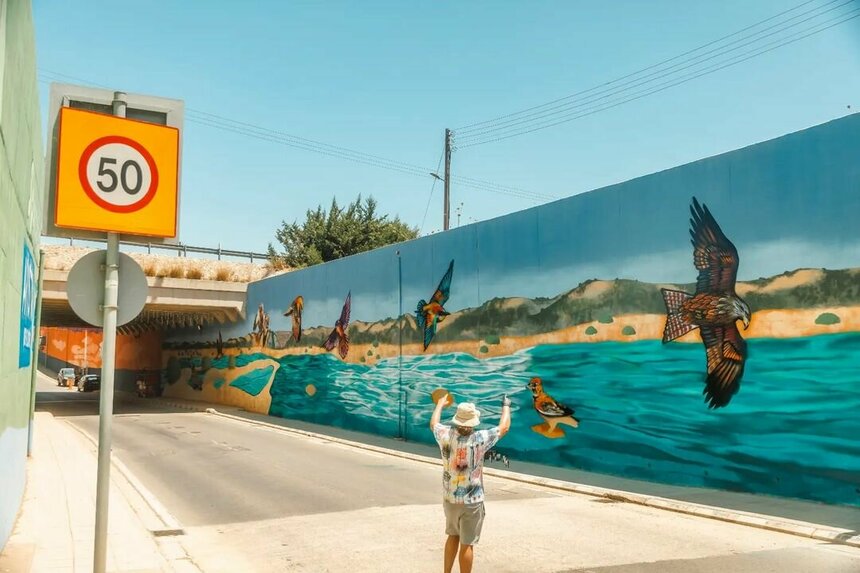 В Пафосе появились самые большие граффити на Кипре: фото 2