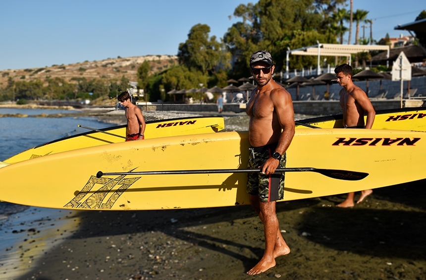 Браво Костас! Тренер из Лимассола завершил свой благотворительный заплыв ради детей (Миконос-Кипр): фото 5