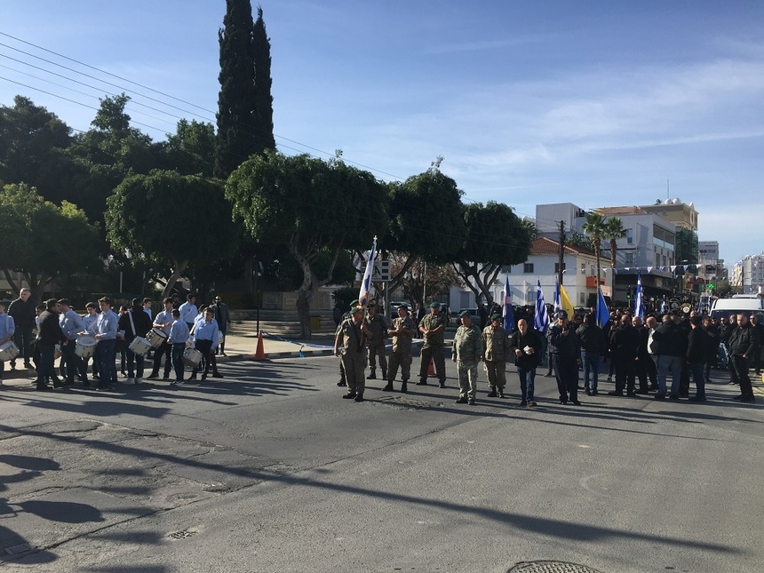 В Лимассоле прошел ежегодный митинг памяти Георгиоса Гриваса: фото 3