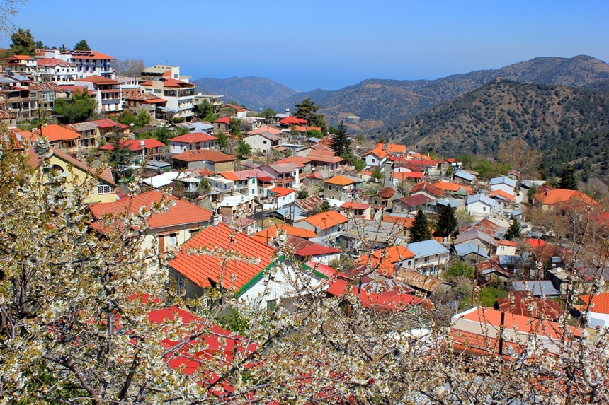 Деревня Педулас, Кипр.