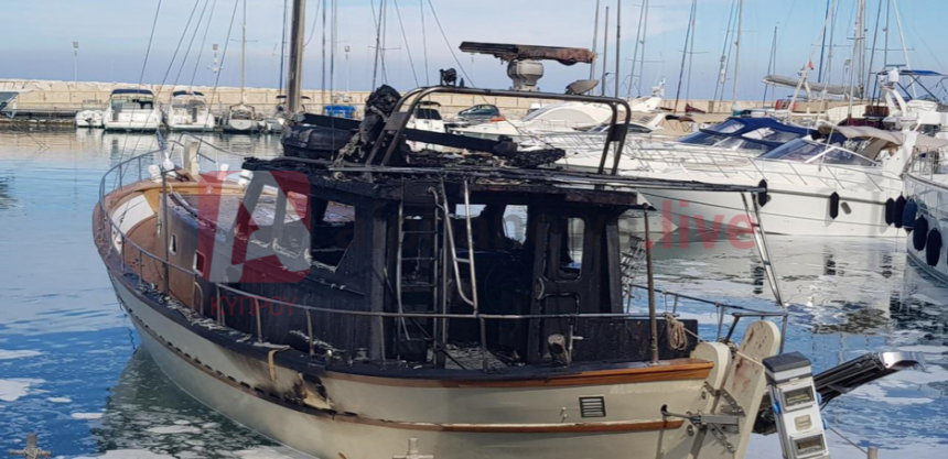 На Кипре сгорели две лодки: фото 7