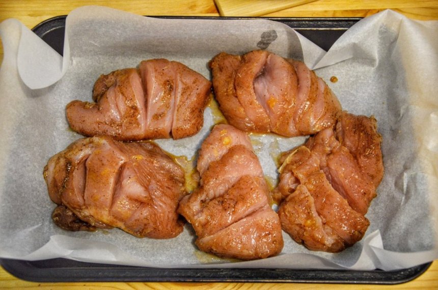 Новогодний рецепт филе индейки в мандариново-медовом маринаде: фото 18