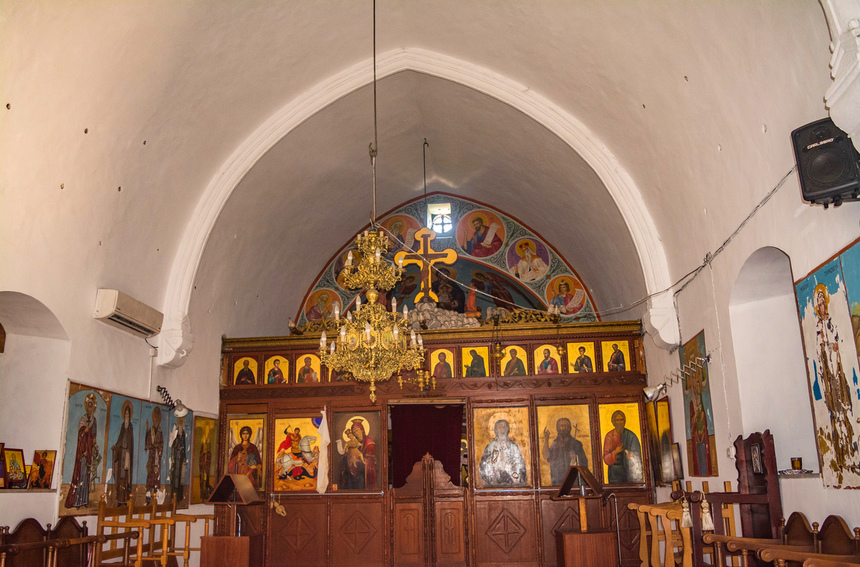 Церковь Святого Георгия в деревне Ахелия на Кипре: фото 54