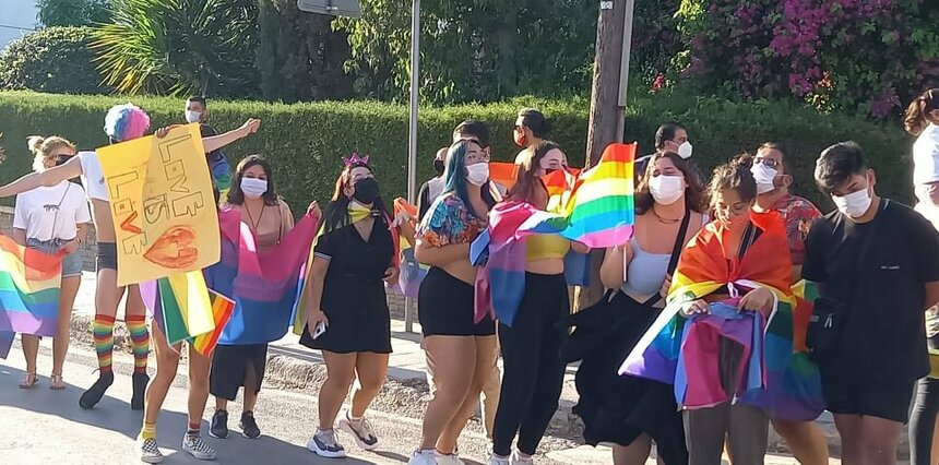 В северной части Никосии прошел ЛГБТ-парад: фото 16