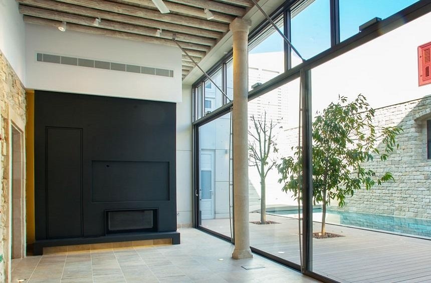 Интерьер отреставрированного особняка в Лимассоле, получивший международную архитектурную награду в ведущем в мире ежегодном международном конкурсе в области дизайна