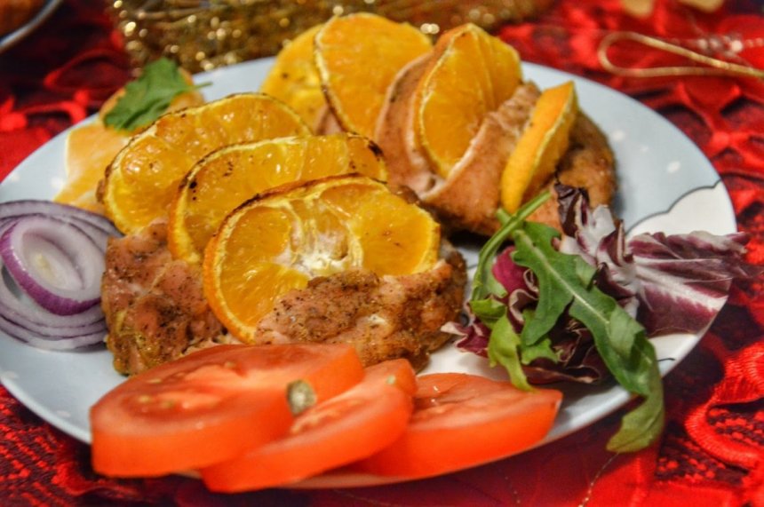 Новогодний рецепт филе индейки в мандариново-медовом маринаде: фото 3
